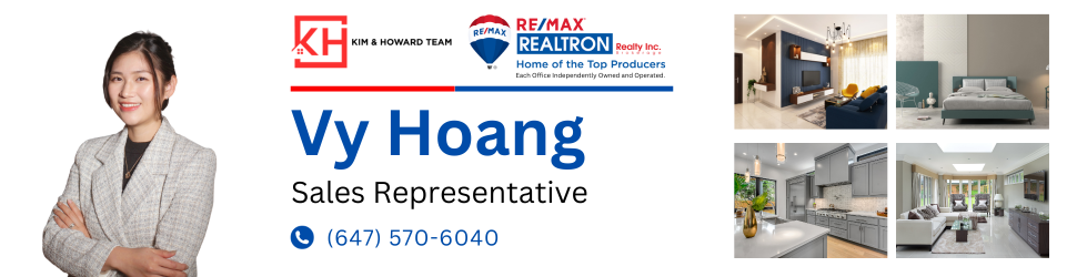 Contact information of Vy Hoang, from Kim & Howard's team, RE/MAX Realtron